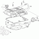 700 Diesel Rocker arm cover and breather system assemblies