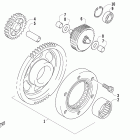 700 EFI FIS Бендикс стартера