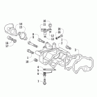 700 Diesel Intake manifold and throttle control assembly