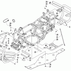 700 EFI FIS Frame and related parts (le)