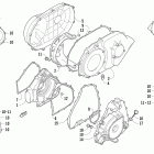 700 EFI FIS Крышки сцепления ,ремня и магнето