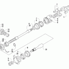 650 H1 TRV Вторичный привод в сборе