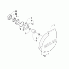 Prowler Outer magneto cover assembly