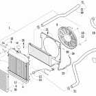 650 H1 TRV Cooling assembly (up to vin: 4uf07atv17t236134)