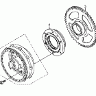 ARX1500N3 Муфта стартера
