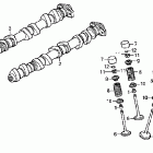 ARX1500N3 Распредвал -клапана
