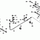 ARX1200T3 Reverse lever @ reverse cable