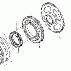 ARX1200T2 Муфта стартера
