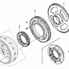 ARX1200T3 Муфта стартера