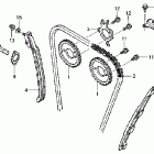 ARX1200T3 Цепь ГРМ и натяжитель