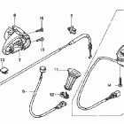 ARX1200T3 Рулевые переключатели и троса