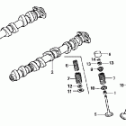 ARX1200T3 Распредвал и клапана