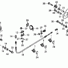 ARX1200T2 Reverse lever @ reverse cable