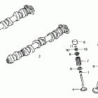 ARX1200T2 Распредвал и клапана