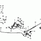 ARX1200N2 Trim lever @ trim cable