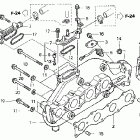 ARX1200T2 Exhaust manifold (turbo)