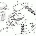 ARX1200T3D Air cleaner (turbo '04-'05)