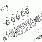 ARX1200N3 Коленвал,поршни