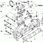 ARX1200T3 Exhaust manifold (turbo) ('04-'05)