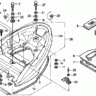 ARX1200T3D Rear grip - rear tray