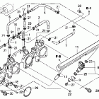 ARX1200N3 Inlet manifold ('04-'05)