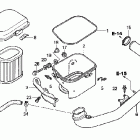 ARX1200T2 Air cleaner (turbo) (-'04)