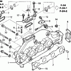ARX1200N3 Exhaust manifold ('02-'03)