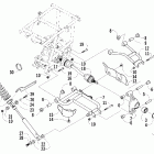 650 H1 LE Подвеска задняя