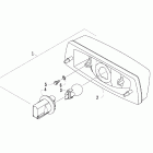 400 4x4 Auto VP Задний фонарь