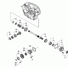 650 FIS Twin Передняя коническая зубчатая передача