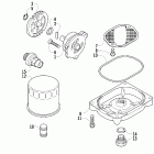 500 FIS Man Масляный насос и фильтр