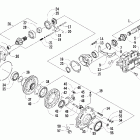 500 TBX Auto Передний редуктор
