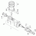 700 EFI SE Коленчатый вал