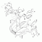 650 H1 LE Передняя панель кузова