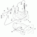 400 FIS Auto Топливный бак