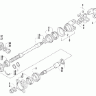 500 TBX Auto Вторичный привод в сборе