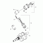 650 FIS Twin Коленчатый вал