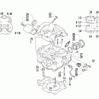 500 TBX Auto Головка цилиндров
