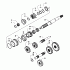 650 FIS Twin Трансмиссия