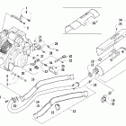 400 FIS Man Двигатель и глушитель