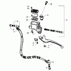 90 Utility Передний тормоз ручной