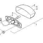 90 Utility Задний фонарь
