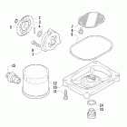 Prowler XT Масляный насос и фильтр