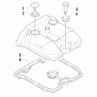 DVX 400 Крышка головки цилиндров
