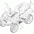 500 TRV Наклейки