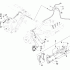 700 EFI SE Гидравлический тормозной механизм