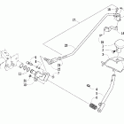 650 FIS Twin Рычага переключения заднего хода