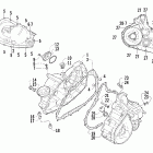 500 FIS Man Crankcase cover assembly