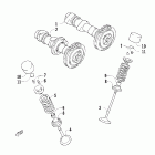 700 EFI SE Распредвал и клапана