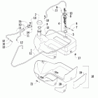 650 H1 Топливный бак